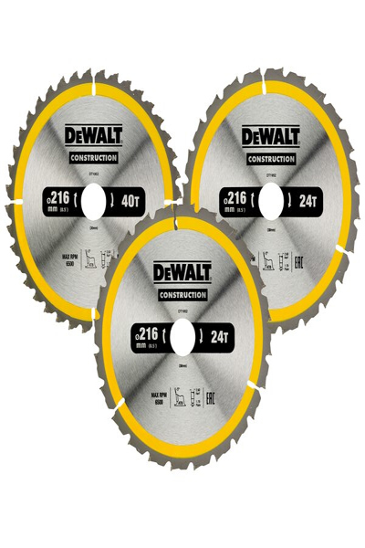 DEWALT DT1962-QZ wood saw blade 21.6cm
