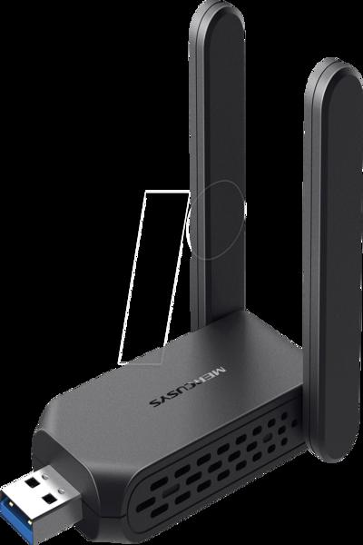 TP-LINK Mercusys MA32H AC1300 USB-adapter med hög förstärkning - MA32H