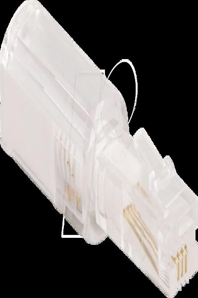 Delock Phone adaptor - RJ-10 (P) to RJ-10 (R) rotating - 88169