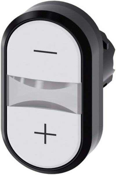 Siemens 3SU1000-3 Double Push Button White