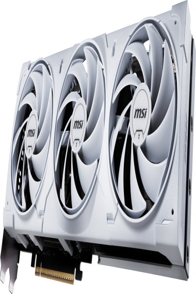 MSI NVIDIA GeForce RTX 5080 16G VENTUS 3X OC WHITE GDDR7 256bit Gaming Graphics card Boost Clock up to TBC MHz PCIe Gen 5 DLSS (P) - GEFORCE RTX 5080 16G VENTUS 3X OC WHITE