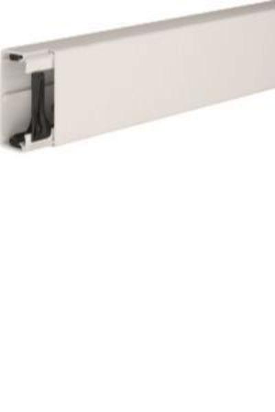 Hager LFH4006009016 Goulotte de câbles blanche sans halogène