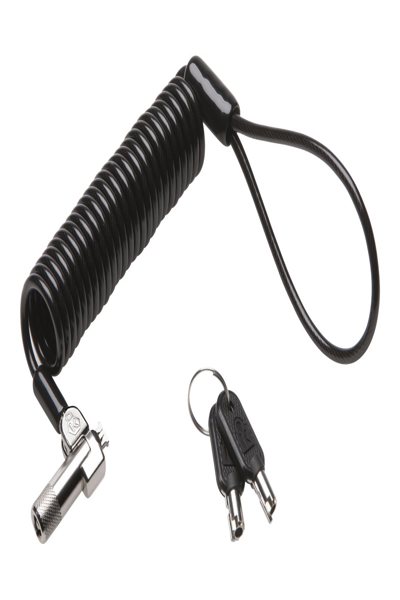 Kensington NANO PORTABLE KEYED LOCK KD - 2.3 m - Key - Black - K66640WW