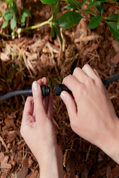 Philips Outdoor cable extension 2.5 m - Power cable - Black - Plastic - Backyard - IP67 - III - 1736830PN / 915006001601