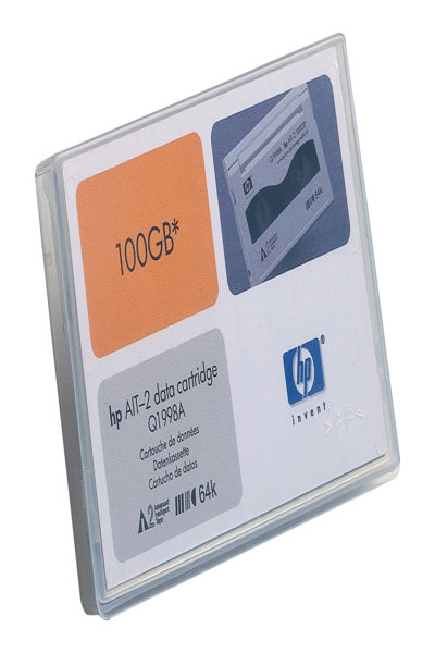HPE AIT-2 100GB Data Cartridge: Blank Tape - Q1998A