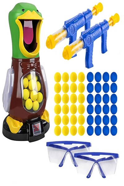 Jeu de tir Extralink Hungry Duck pour enfants avec 2 pistolets