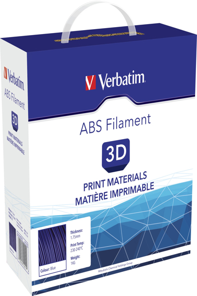 Verbatim White - 1 kg - ABS-filament (3D) - 55011