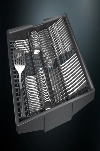 Siemens iQ300 SN13ES04CS, Undercounter, Full size (60 cm), Stainless steel, Touch, 1.75 m, 1.65 m