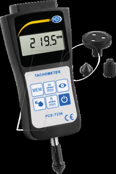 PCE Instruments PCE T236 - DrehzahlmessgerÃ¤t PCE-T236