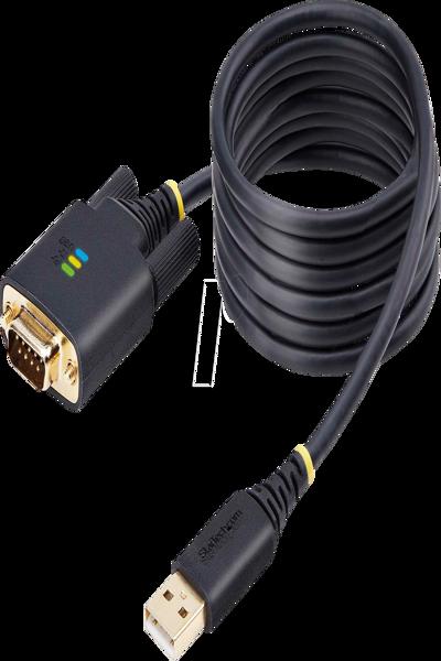 StarTech.com 1,8 m USB till seriell adapter för nollmodem - 1P6FFCN-USB-SERIAL