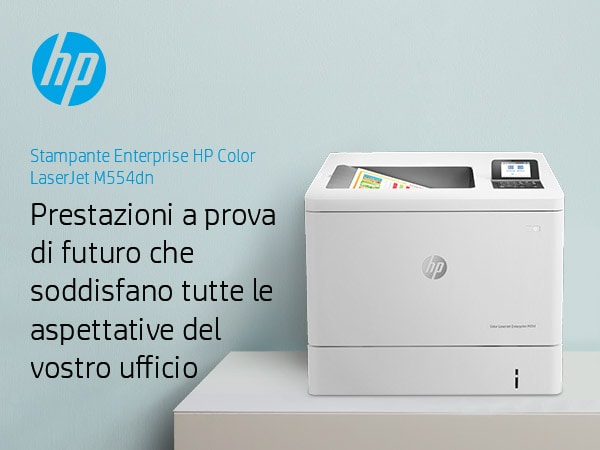 HP Color LaserJet Enterprise M554dn Printer - 7ZU81A