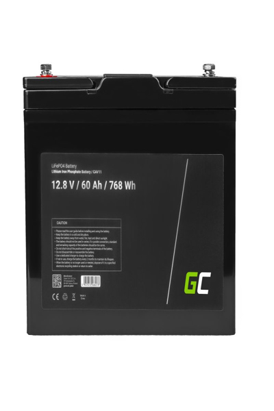 Green Cell CAV11, Lithium Iron Phosphate (LiFePO4), 60 Ah, 12.8 V - CAV11