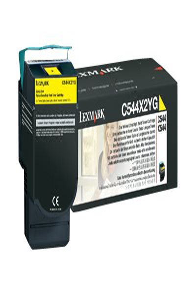 Lexmark C544X2YG - 4000 pages - Yellow - 1 pc(s)