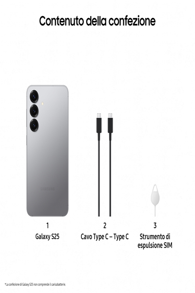 Samsung Galaxy S25 - 5G smartphone - SM-S931BZSGEUE
