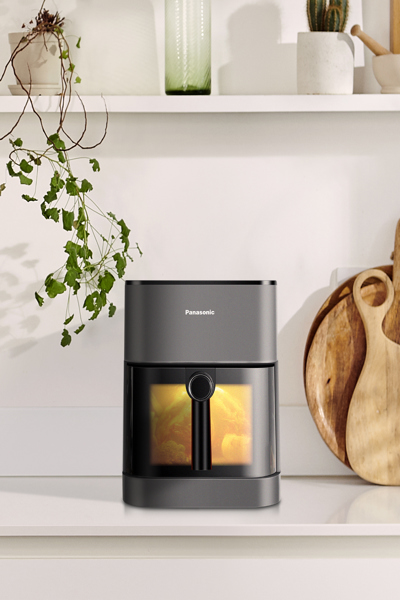 Panasonic NF-CC500SXE, Varmluftsfritös, 5 L, 80 °C, 200 °C, Enkel, Grå - NF-CC500SXE