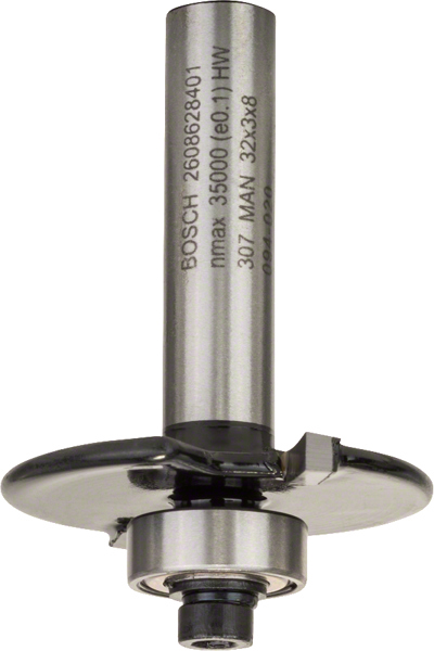 Bosch 2608628401 NutfrÃƒÂ¤ser Hartmetall LÃƒÂ¤nge 51 mm Produktabmessung O 32