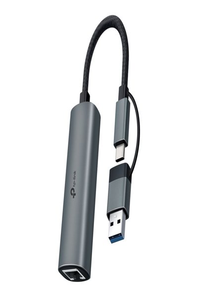 TP-LINK UE310C V1 - Network Adapter - SuperSpeed USB 3.0 USB-C 3.0 - Gigabit - Adapter - Digital - UE310C