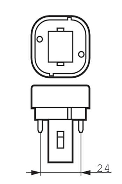 Philips CorePro LED PLC 8.5W G24d-3 Commercial Lamp
