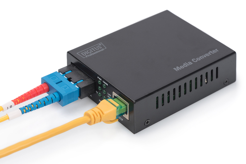 DIGITUS Multimode Media Converter SC - DN-82120-1