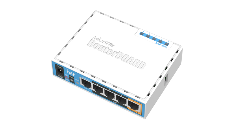 MikroTik RB951UI-2ND hAP Integrerad Antenn - RB951UI-2ND