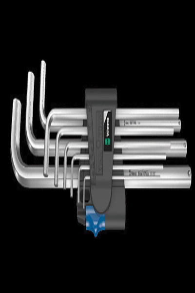 Wera 05022130001, L-shaped hex key set, Metric, 9 pc(s), 1.5,2,2.5,3,4,5,6,8,10 mm