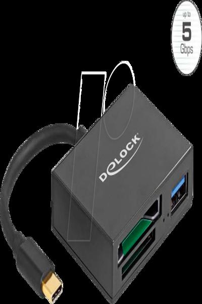 Delock Kortläsare (SD, XQD 2.0) - 91711