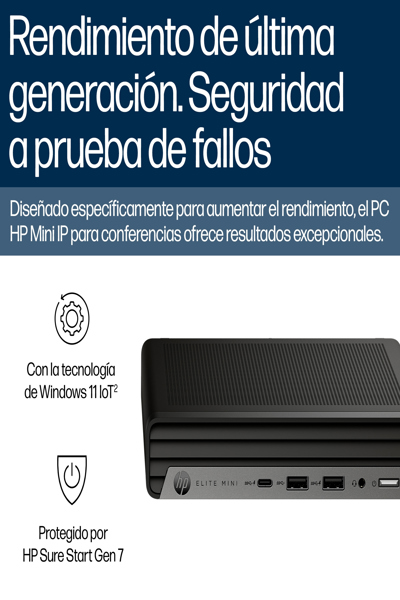 Poly Studio Base Kit G9 Plus for Microsoft Teams HP Mini IP PC - A3LU8AA