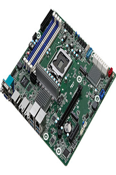 ASRock E3C256D4U-2L2T/BCM Access Control Reader mATX Server Board - E3C256D4U-2L2T/BCM
