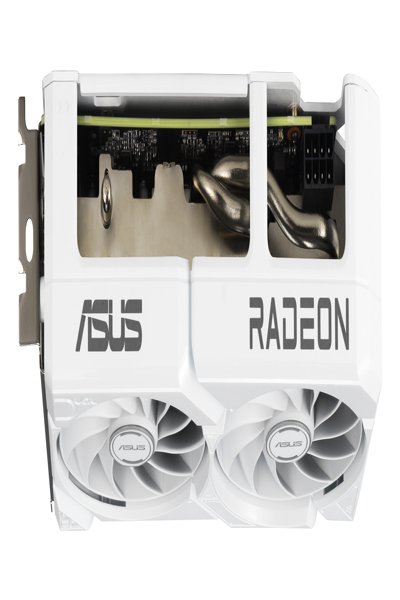 ASUS DUAL RADEON RX 9060 XT 16GB GRAPHICS CARD WHITE