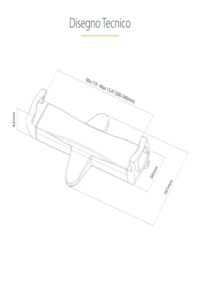 StarTech.com VESA Mount Adapter for Tablets 7.9-12.5 inch - TABLET-VESA-ADAPTER