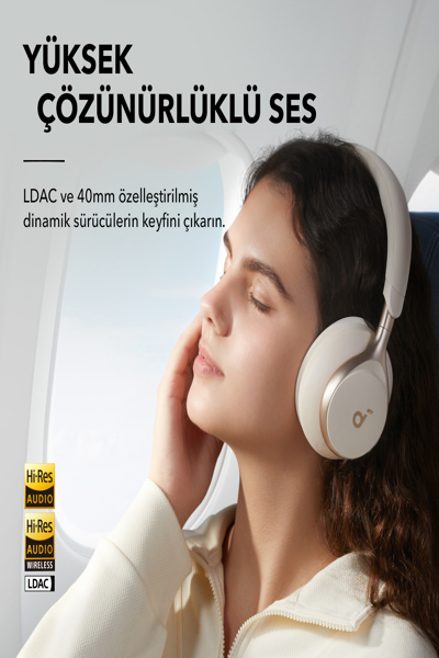Anker Soundcore Space One headphones, white - A3035G21