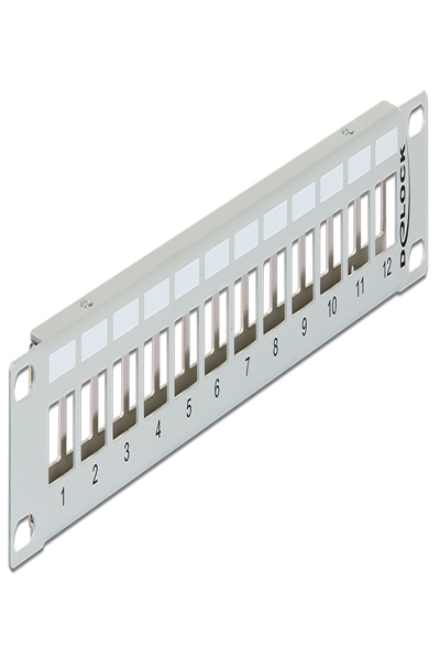 Delock Keystone Patch Panel - Patchpanel - 43327