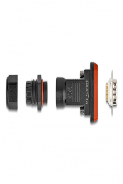 Delock Data connector - DB-9 (M) - 87802
