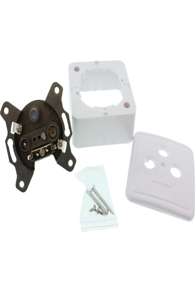 Prise d'antenne blindée InLine AP/UP - Set