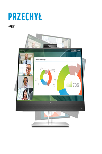 HP E24MV G4 Conferencing Monitor: 24-inch (60.5 cm) conferencing monitor. - 169L0E9#ABU