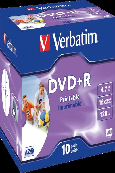 Verbatim DataLifePlus - 10 x DVD+R - 43508#PK10