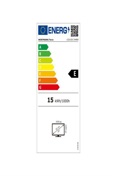TERRA LCD/LED 2448W PV V3.1 schwarz HDMI/DP/USB-C/GREENLINE PLUS