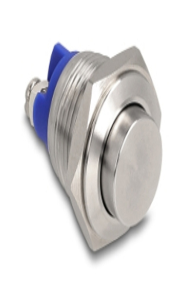 Delock 16mm Very High Actuator Push Button Screw Terminal - 22039