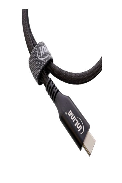 Bandes de câbles InLine auto-agrippantes 12 x 125 mm, 10 pièces, noires
