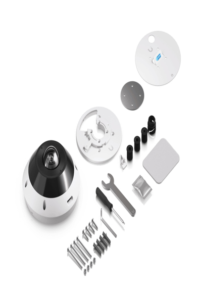 UBIQUITI UNIFI VIDEO CAMERA G6 PRO 360 OUTDOOR WHITE - UVC-G6-PRO-360-W