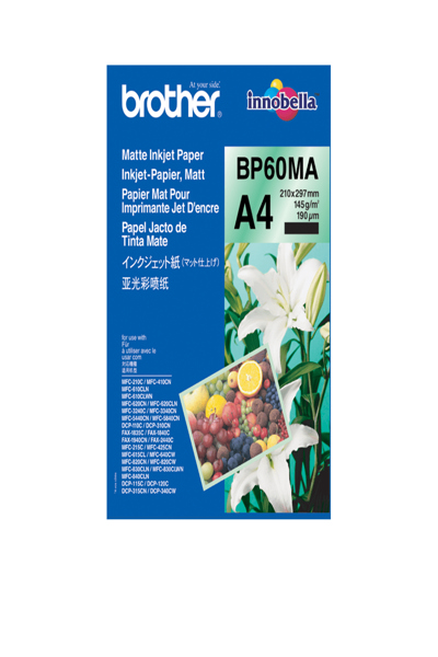Brother BP60MA Matte Inkjet Paper - BP60MA