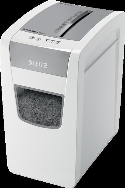 Esselte Leitz Aktenvernichter IQ Slim Office S P-4 12 Blatt