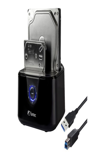 FANTEC DS-X2U3-Glanz - HDD / SSD docking station - 2494