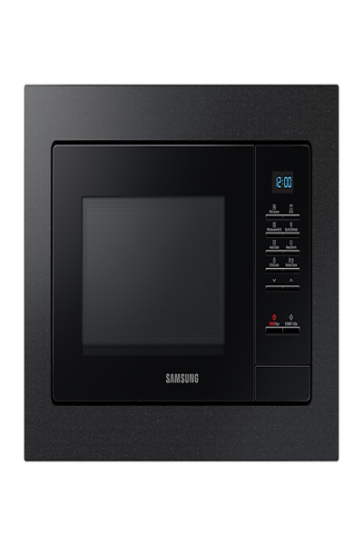 Samsung MQ7000A, Built-in, Grill microwave, 23 L, 800 W, Buttons, Black - MG23A7013CB
