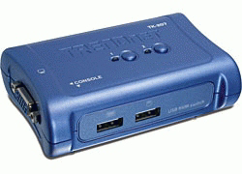 TRENDnet TK 207K 2-port Kvm Switch - USB 2.0 VGA - TK-207K