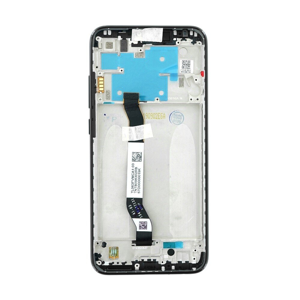 Xiaomi Redmi Note 8 2021 LCD-skjerm - Sort erstatning - 5600050C3J00