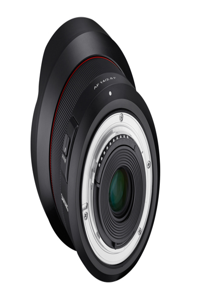 Objectif grand angle Samyang AF 14 mm
