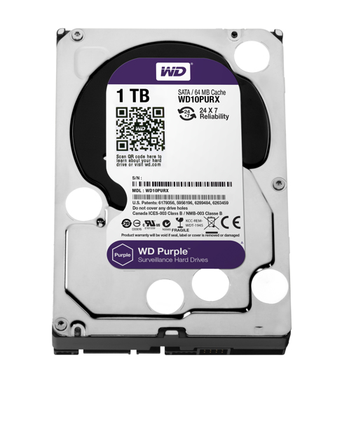 WD Purple Surveillance SSD WD10PURX SATA 1 TB - WD10PURX