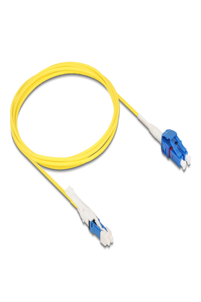 Delock Optisk fiberkabel CS-hane till LC Duplex singlemode G657A2 / OS2 Uniboot 5 m, 5 m, OS2, CS, LC - 88317