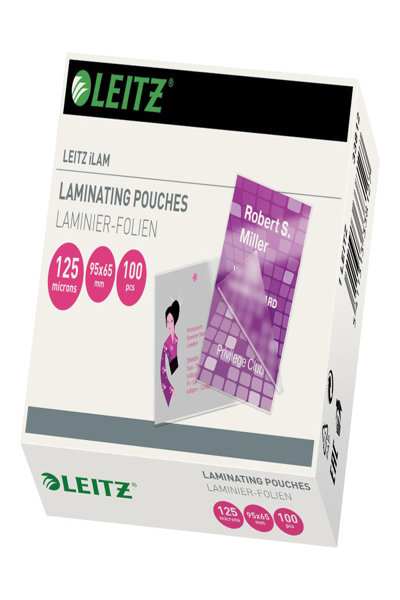 Pochettes de plastification Esselte Leitz 65x95mm
